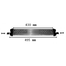 Marche d echelle inox complète DIAMETRE 42 Marche d echelle inox complète DIAMETRE 42