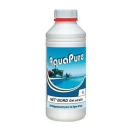 6 x Nettoyant ligne d eau, NET BORD Alcalin AQUAPURE - 1 L 6 x Nettoyant ligne d eau, NET BORD Alcalin AQUAPURE - 1 L